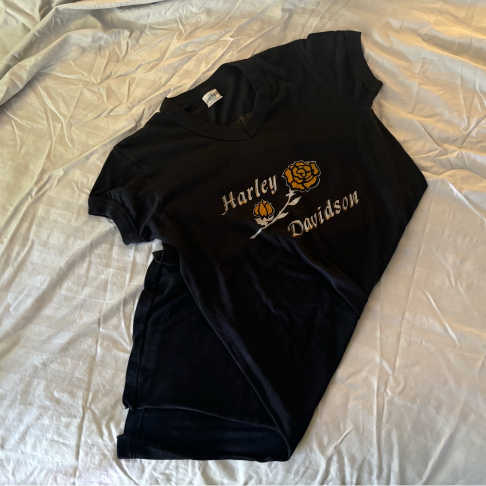 Vintage Harley Davidson T-Shirt Dress